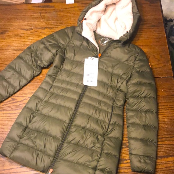 NWT SAVE THE DUCK ultra light synthetic down jacket - Picture 1 of 12